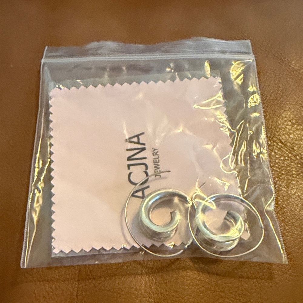 Silver Hoop Earrings